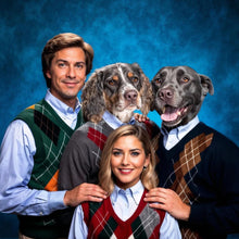 Load image into Gallery viewer, The Family - Custom Pet Canvas