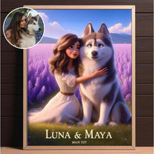 Load image into Gallery viewer, Pixxie - Custom Pet Canvas