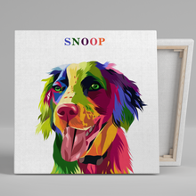 Load image into Gallery viewer, Pop Art - Custom Pet Canvas