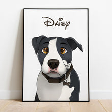 Load image into Gallery viewer, Nostalgic Cartoon - Custom Pet Canvas