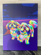 Load image into Gallery viewer, Torq Pop Art - Custom Pet Canvas
