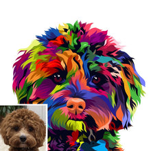Load image into Gallery viewer, Pop Art - Custom Pet Canvas